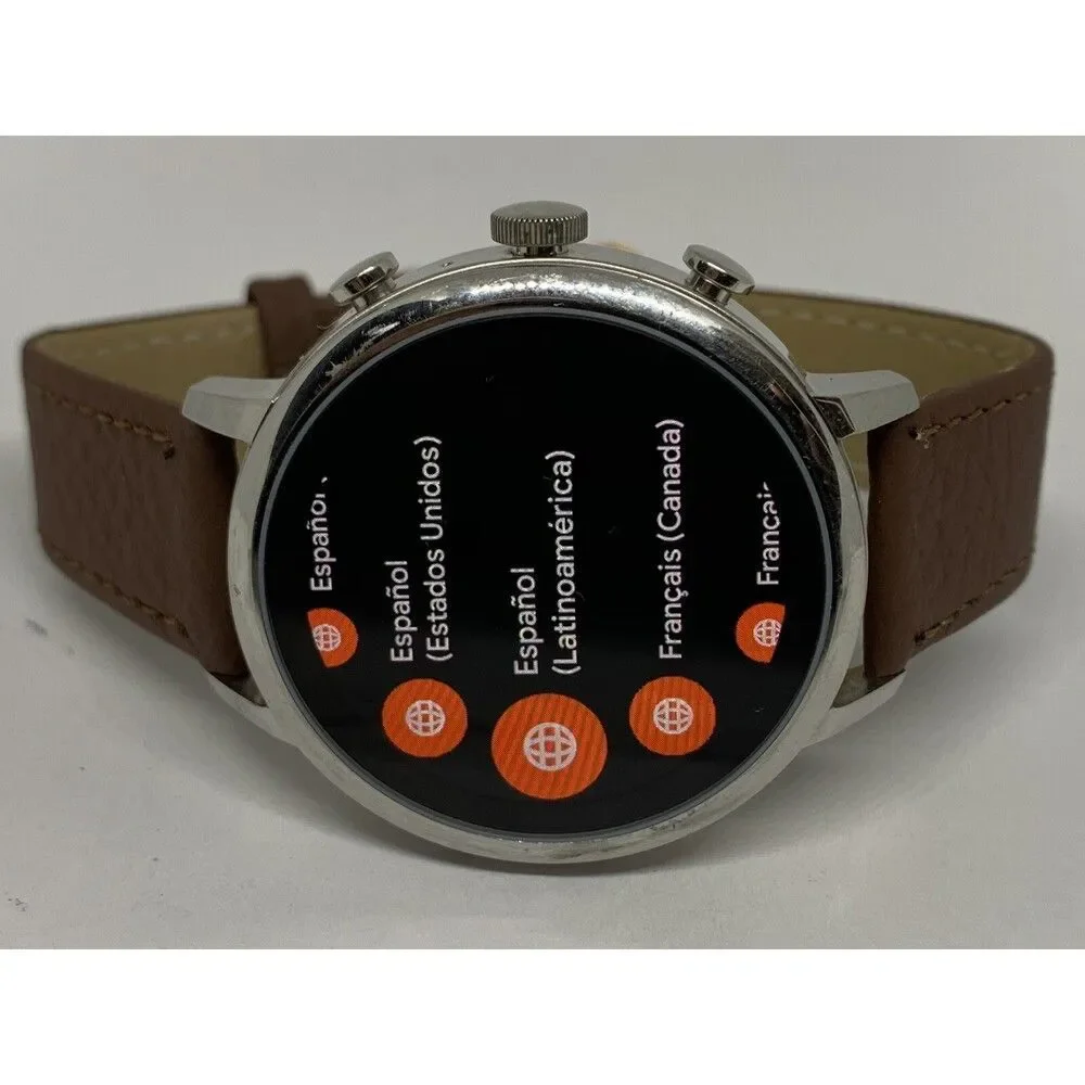 Fossil Gen 4 Authentic Digital Dial Smart Watch Custom Band FTW6017 BA201